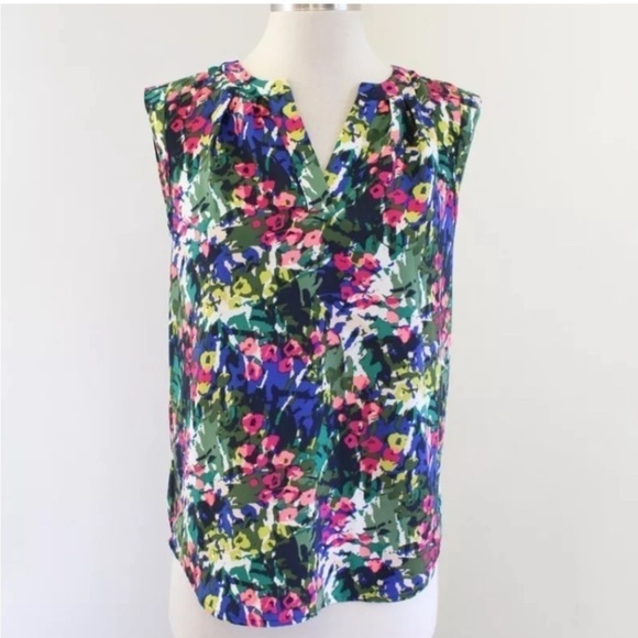 J Crew sleevless blouse - Picture 3 of 12